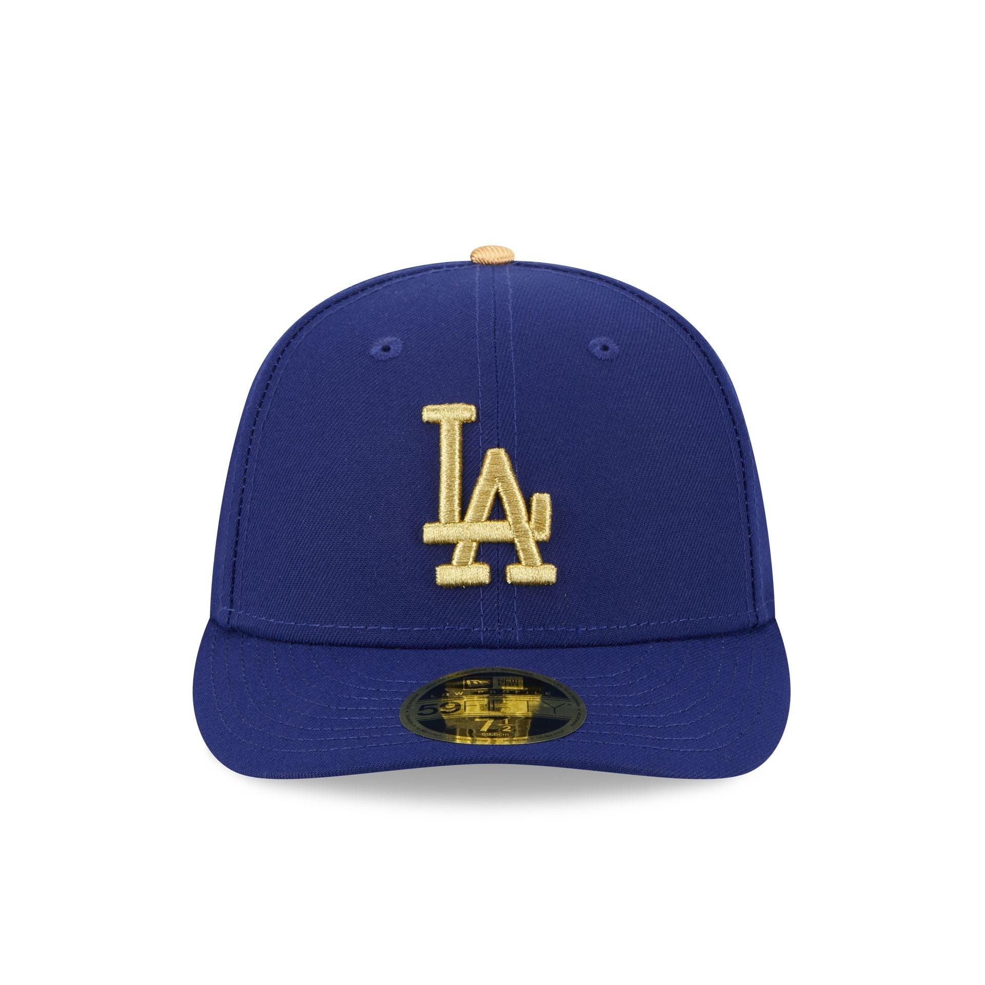 Los Angeles Dodgers Gold Collection Low Profile 59FIFTY Fitted Hat Male Product Image