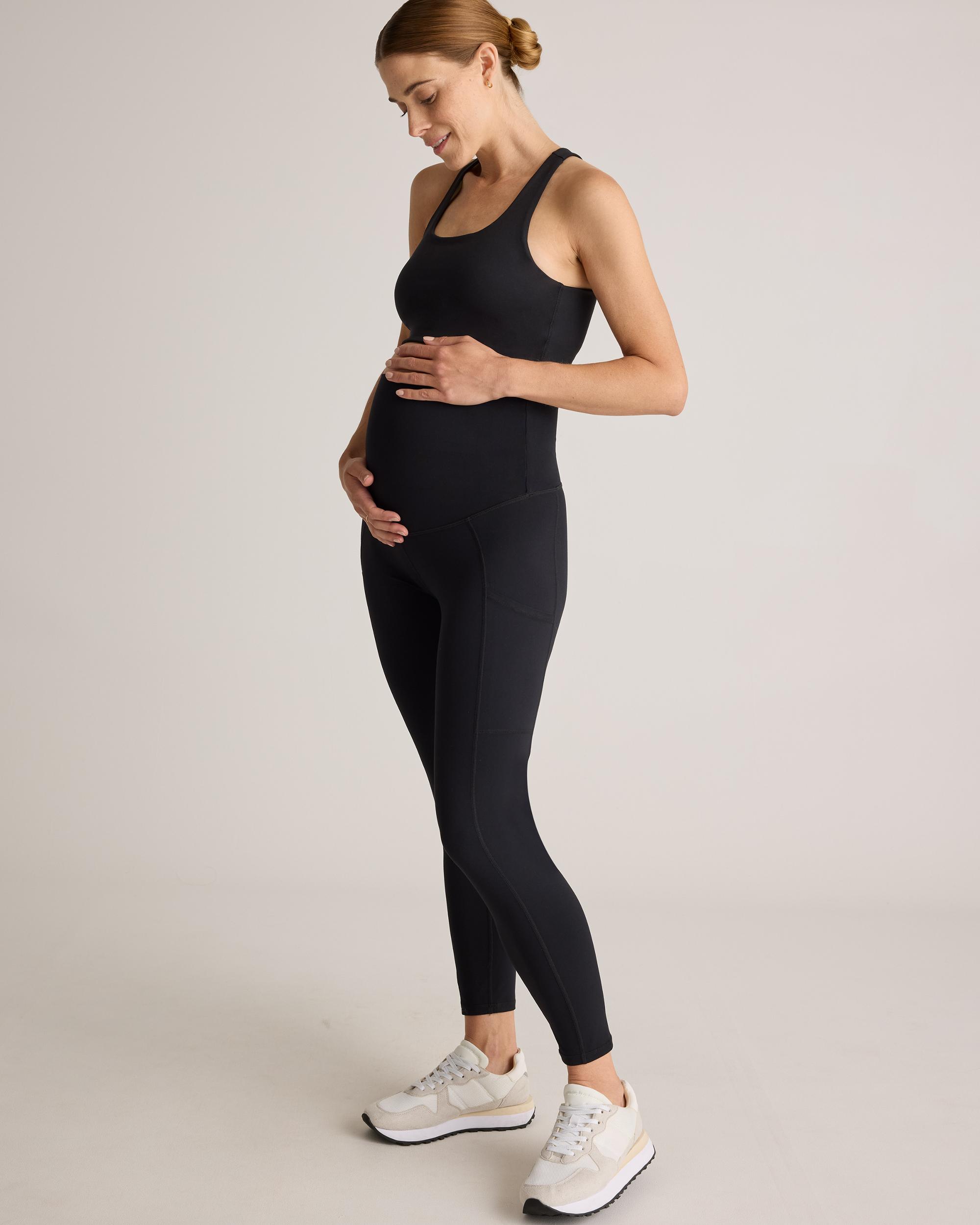 Quince | Women's Ultra-Form Maternity Pocket Leggings Size XL, Nylon/Spandex Product Image
