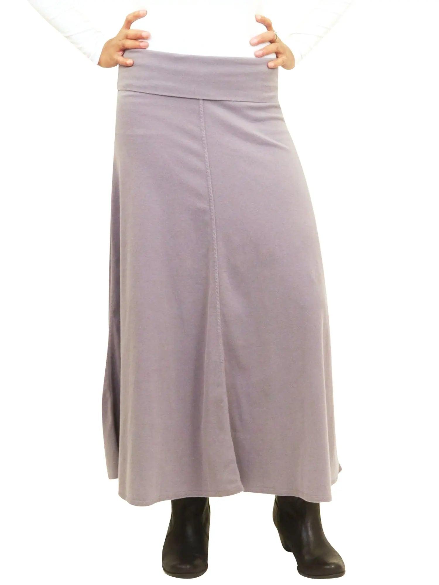 Hard Tail Roll Down Cotton Skirt B-131 Product Image
