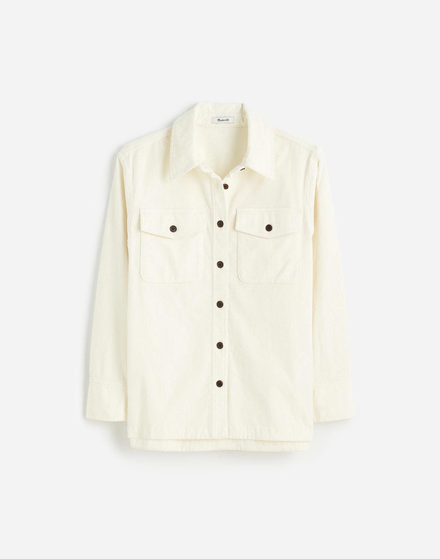 Corduroy Relaxed Shirt-Jacket Product Image