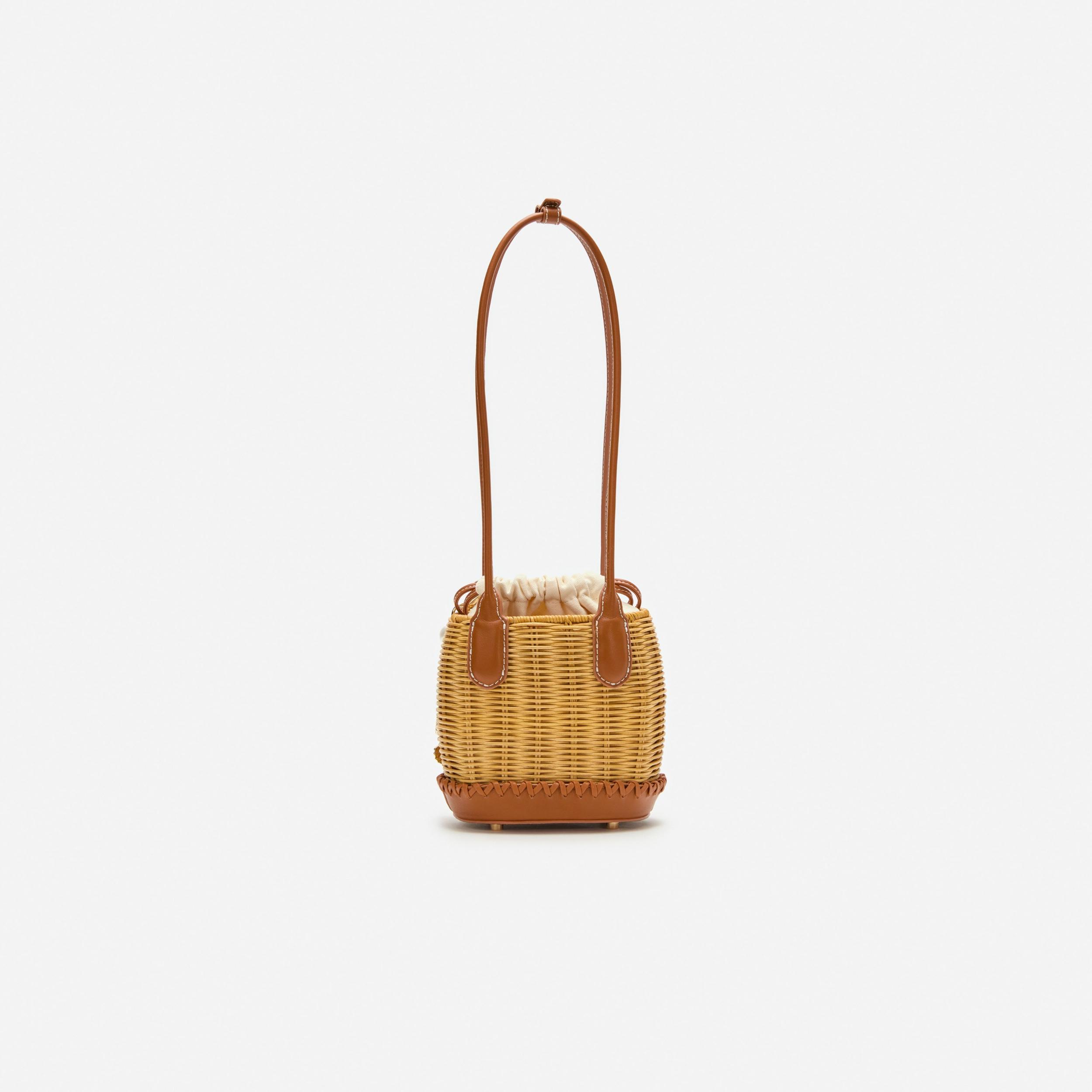 Rattan Charm Shoulder Bag Product Image