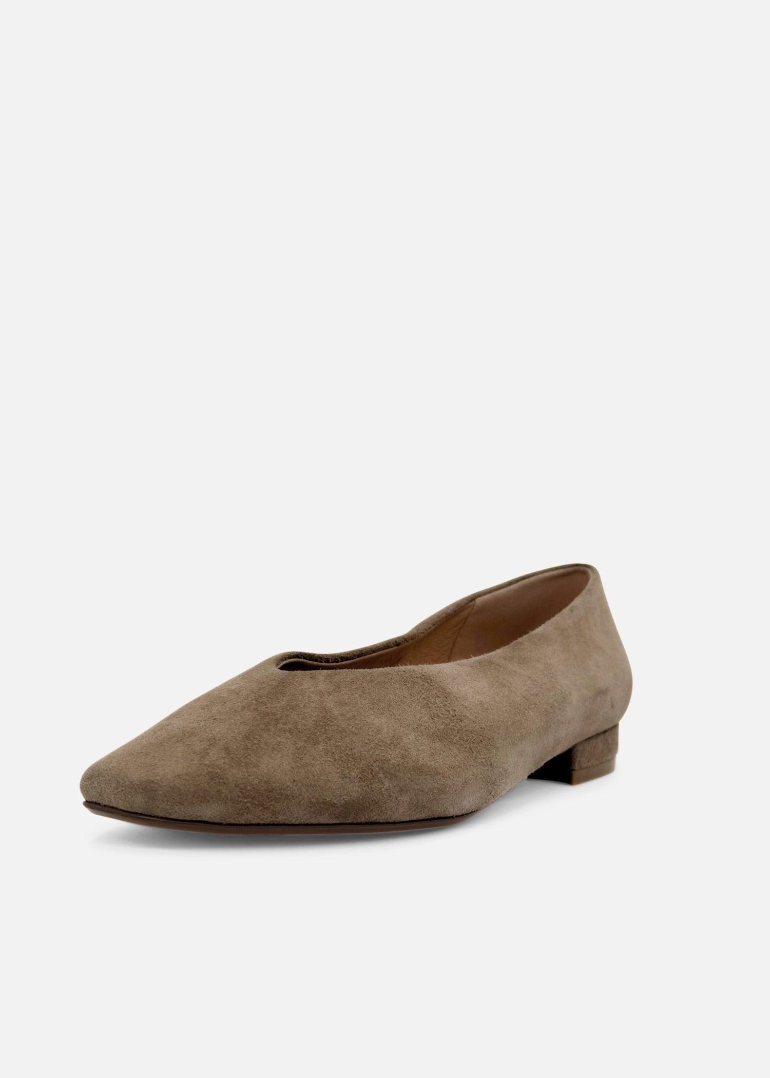 Slick Suede Ballet Flats Product Image