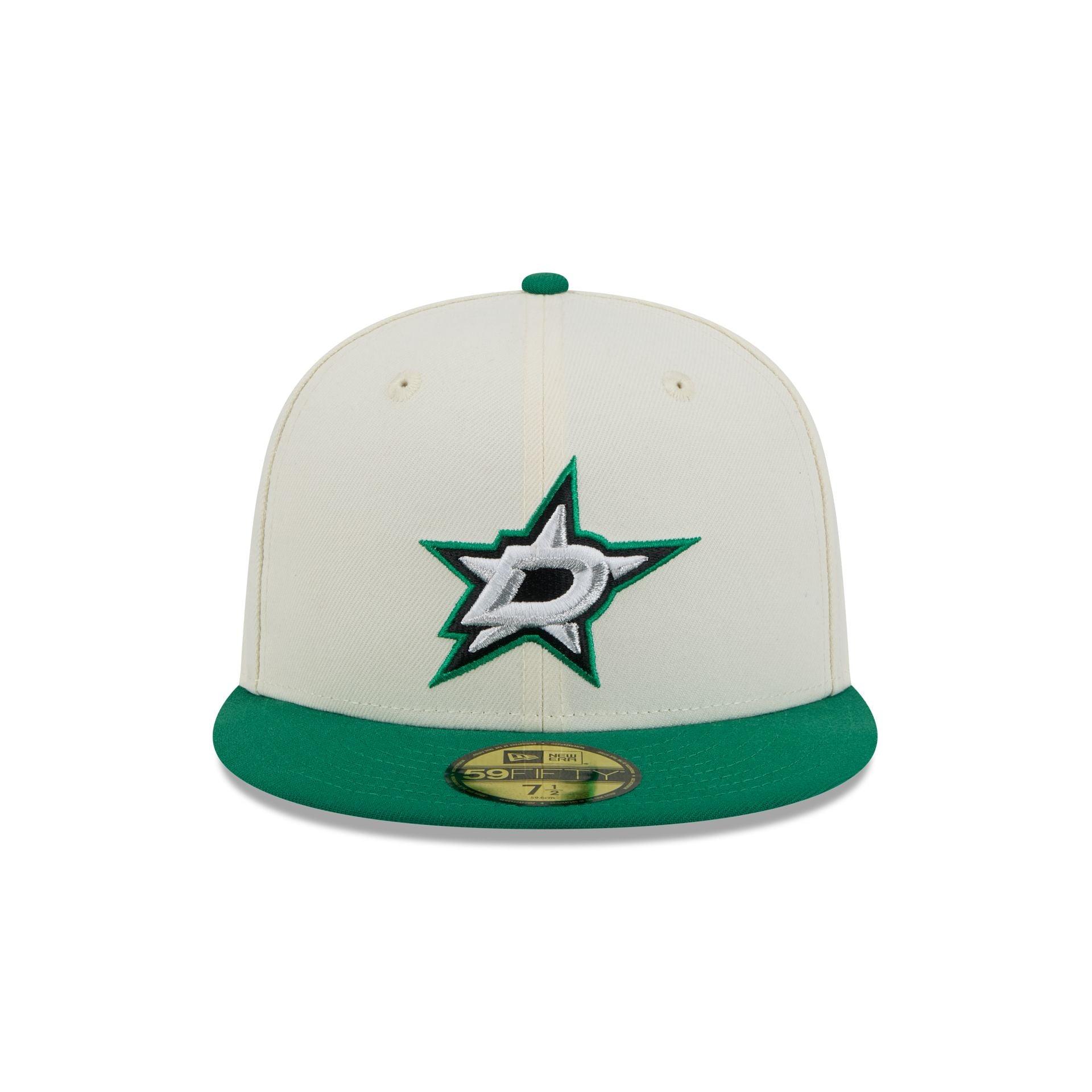Dallas Stars Chrome White 59FIFTY Fitted Hat Male Product Image