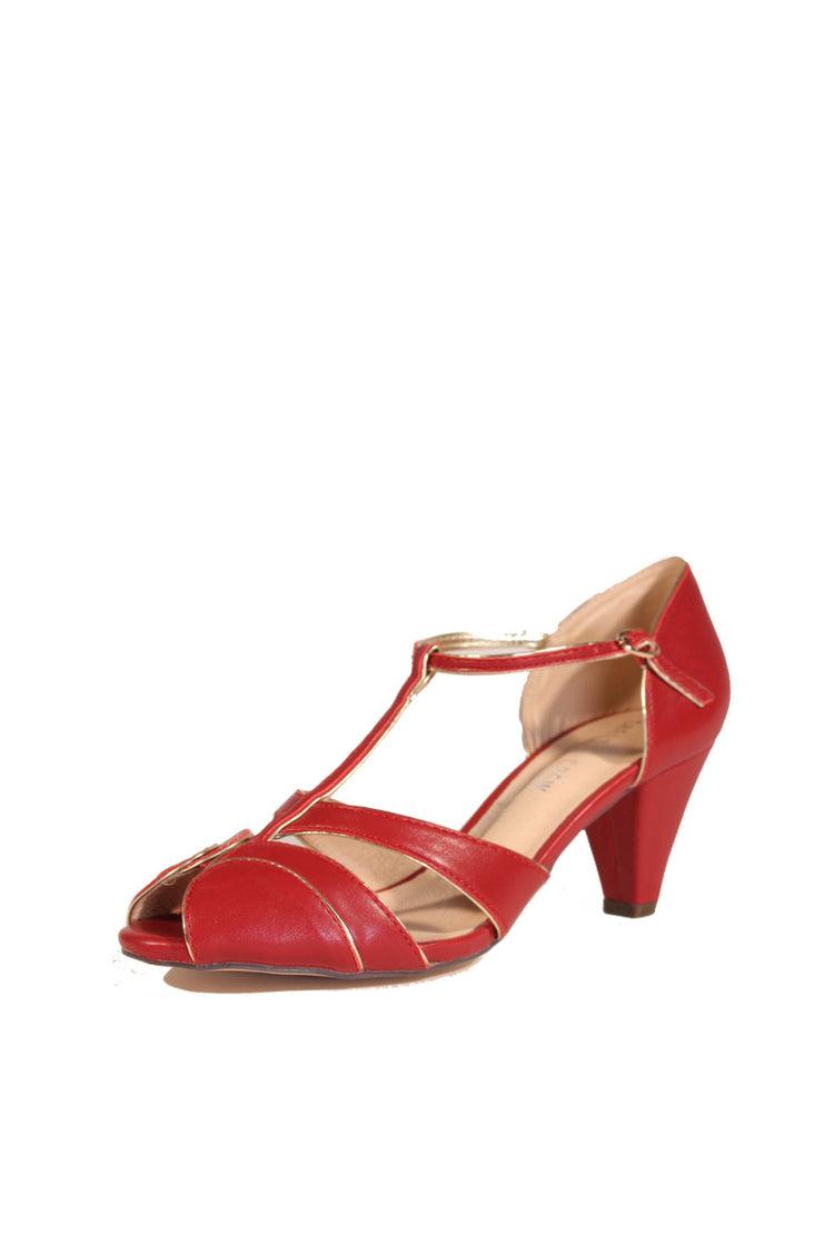 Penelope T-Strap Heels Product Image