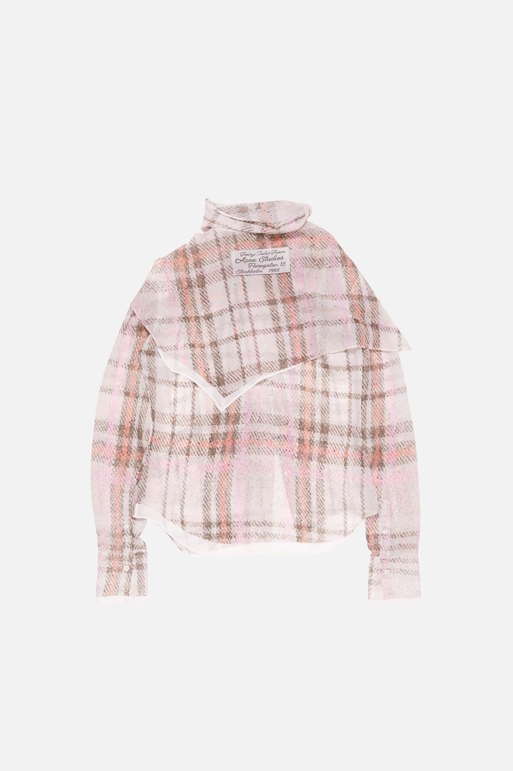 Pleated print skirt Product Image