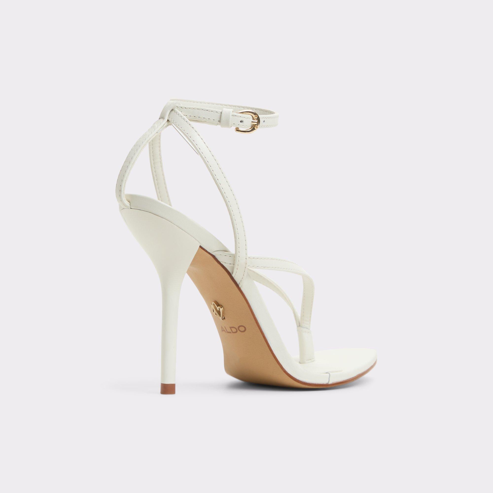 ALDO Abyfindley - Women's Strappy Sandal Sandals - White, Size 10 Product Image