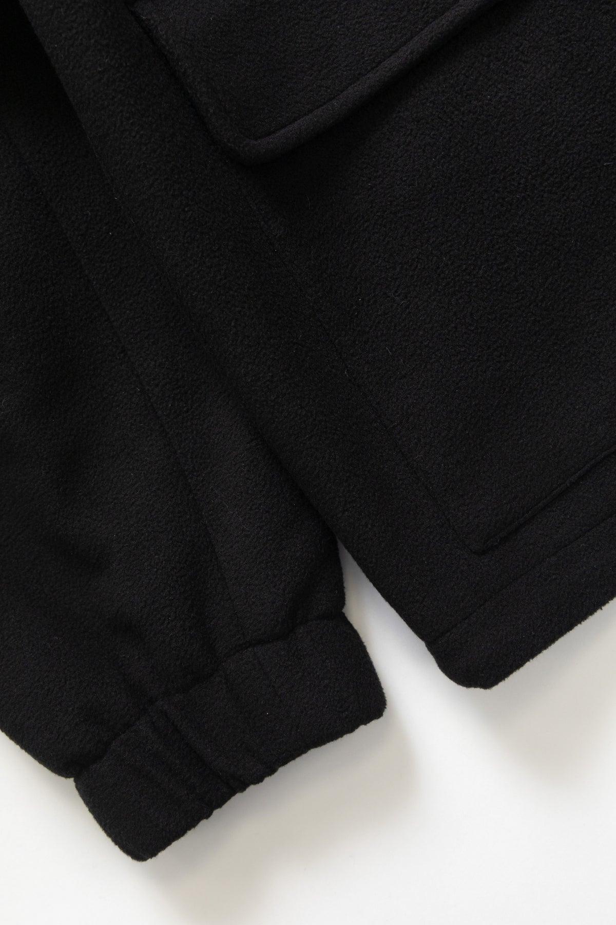 Blacksmith - Polar Fleece Warm Up Jacket - Black Product Image