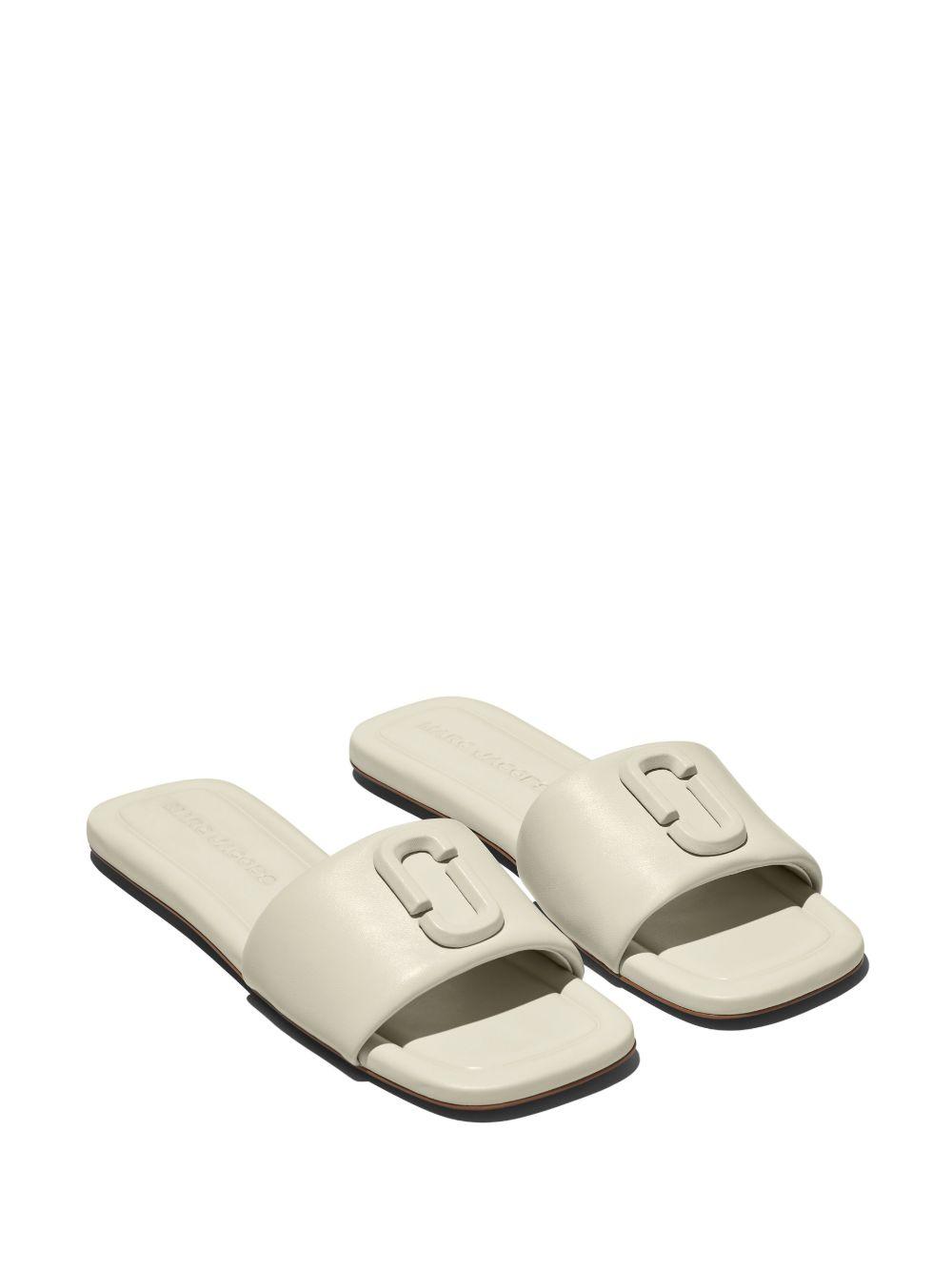 The J Marc leather slides Product Image