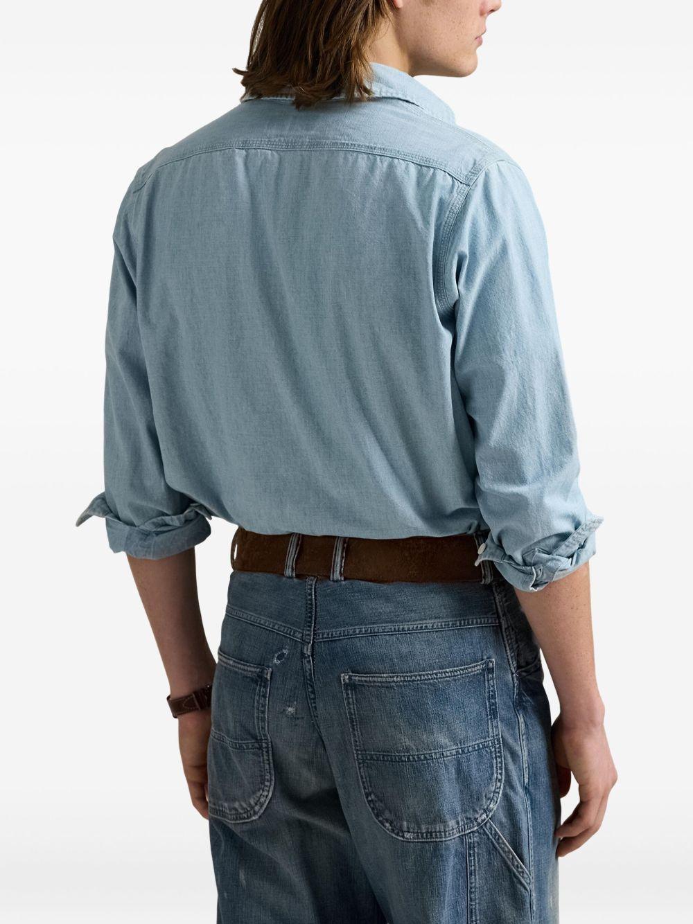 chambray shirt Product Image