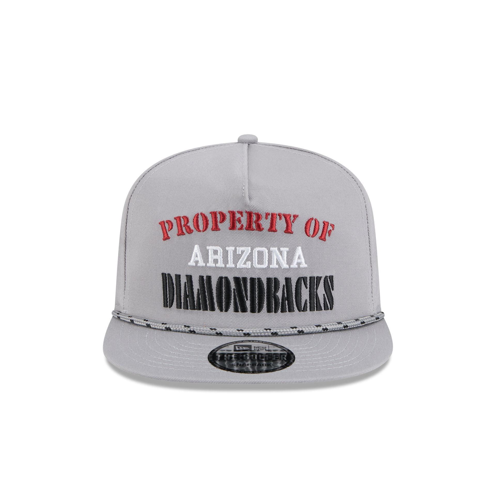 Arizona Diamondbacks Vintage Gray Rope Golfer Hat Male Product Image