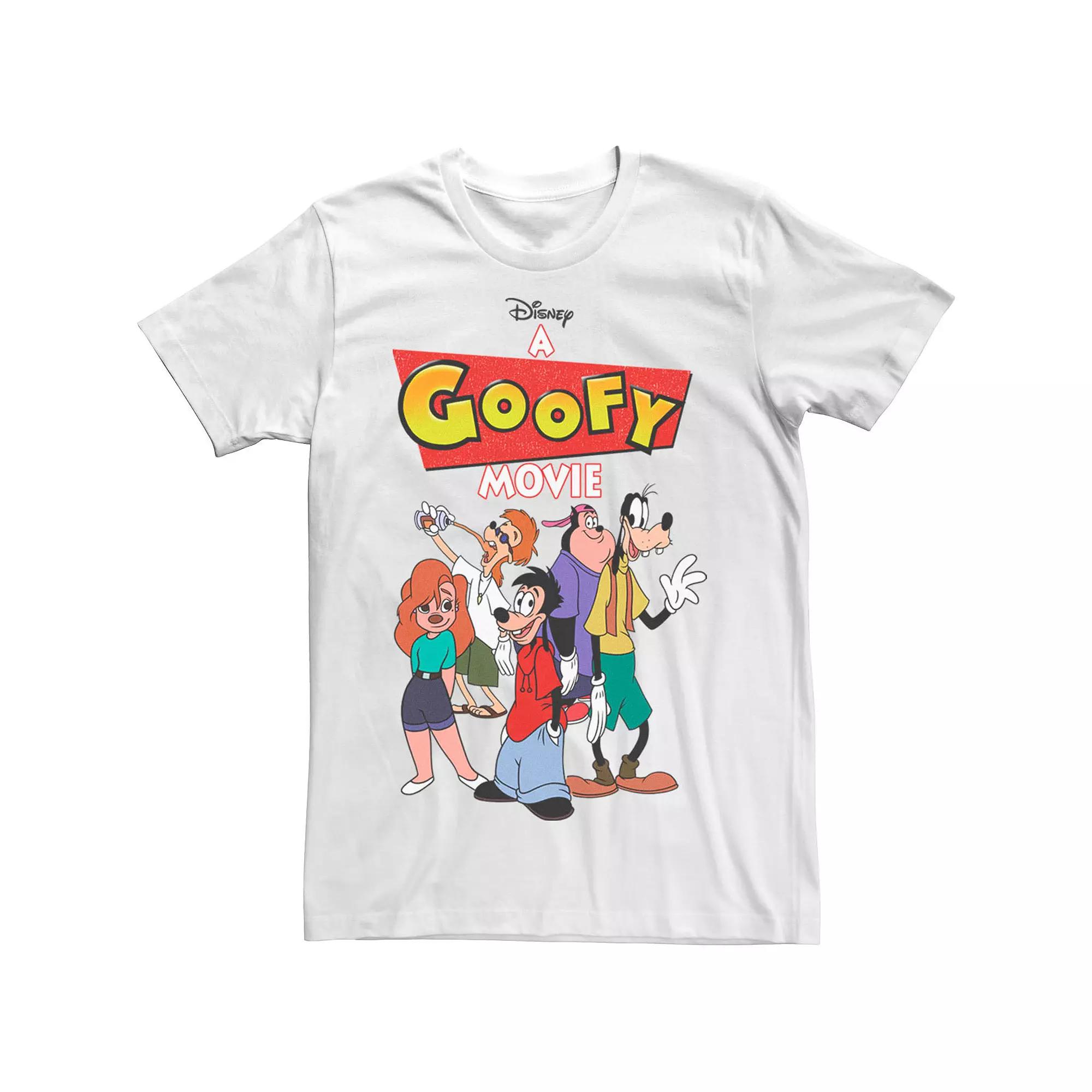 Disney's A Goofy Movie Group Shot Logo Men's Graphic Tee,  Product Image