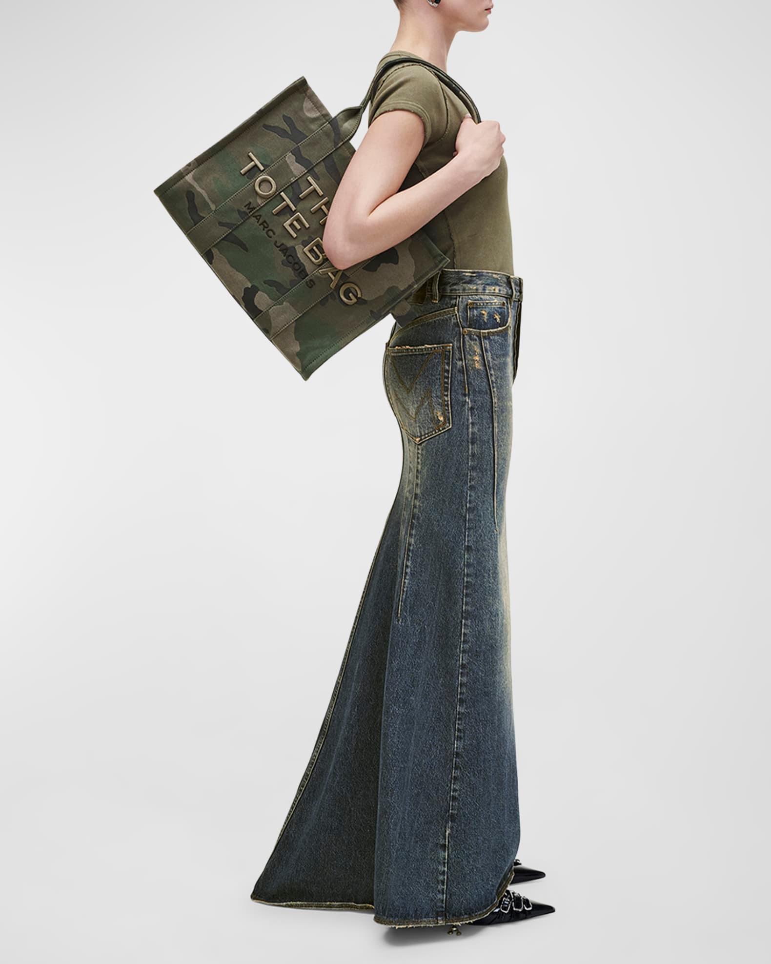 Womens The Camo Jacquard Large Tote Bag Product Image