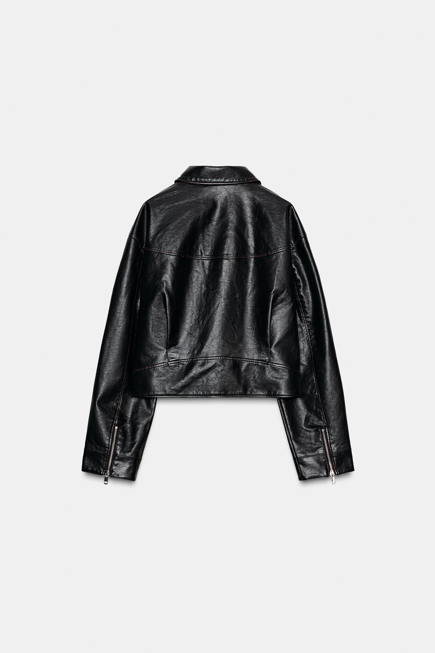 FAUX LEATHER JACKET Product Image