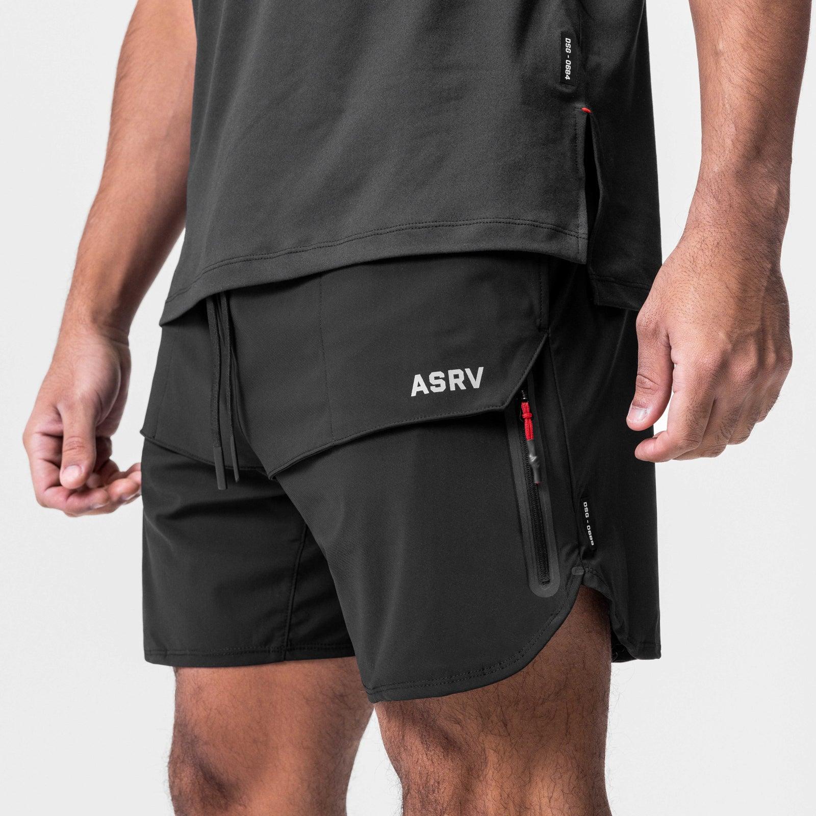 0689. Tetra-Lite® 7" Tech Short - Black Male Product Image