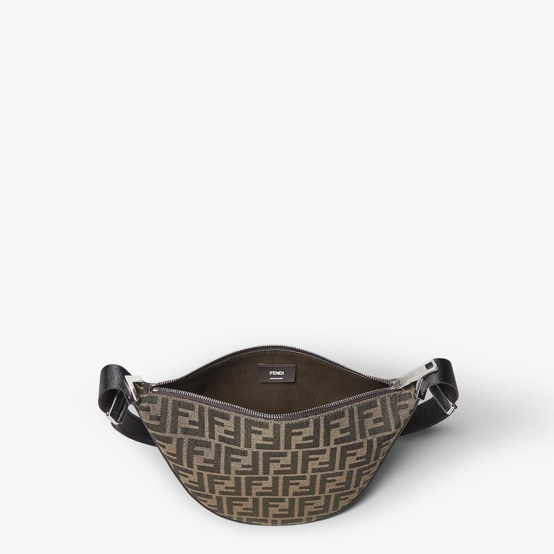 FF Jacquard Fendi Melon SmallBrown FF jacquard bag Product Image