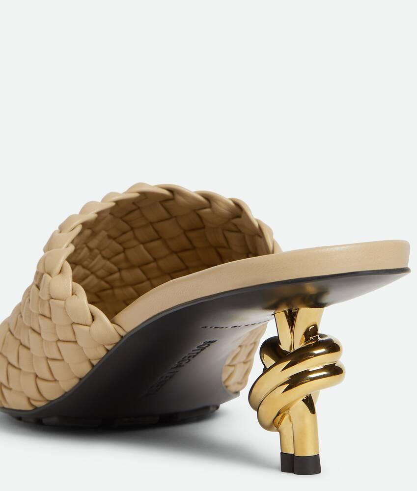 Women's Knot Mule in Cane sugar Product Image