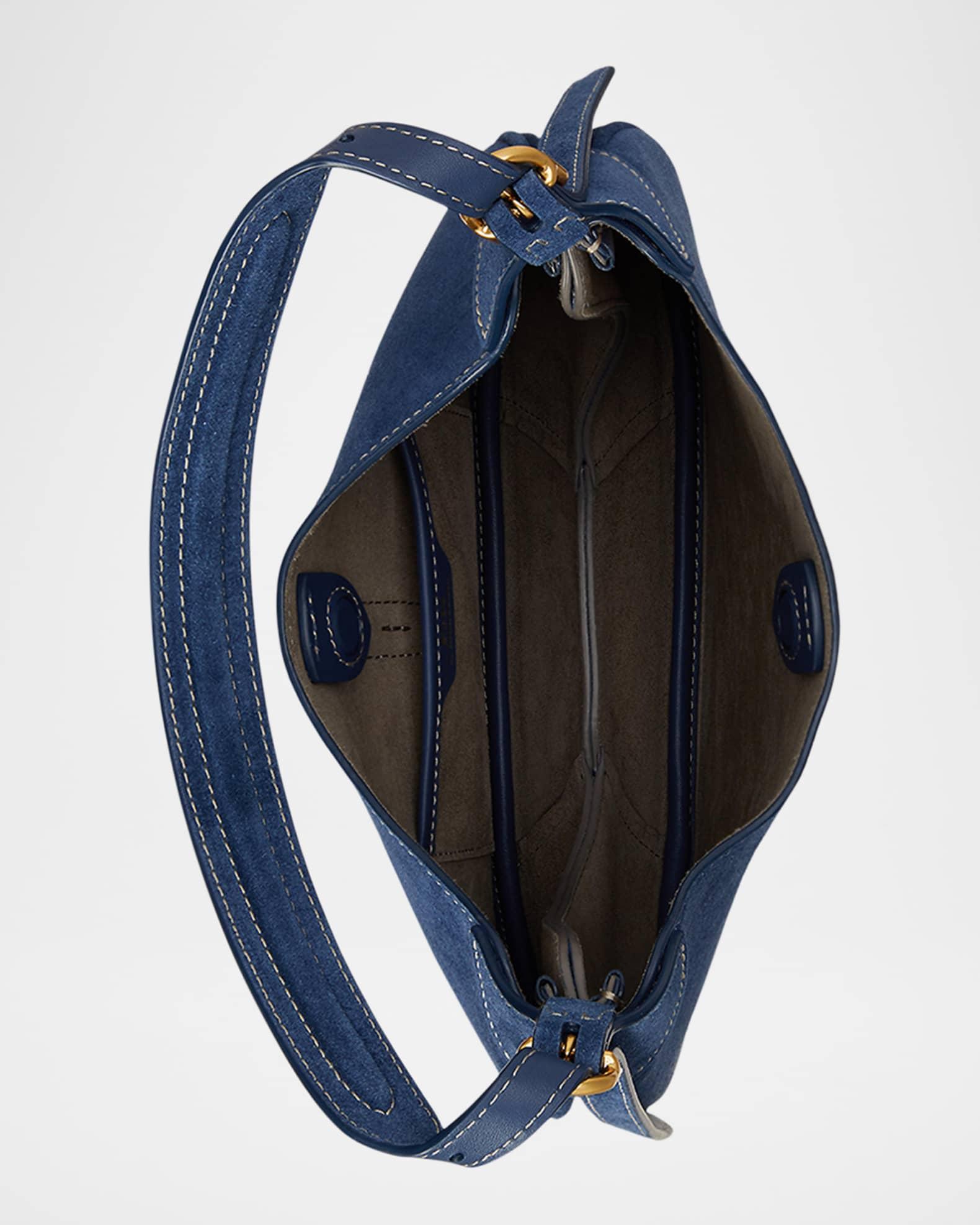 Polo ID Small Suede Shoulder Bag  Product Image