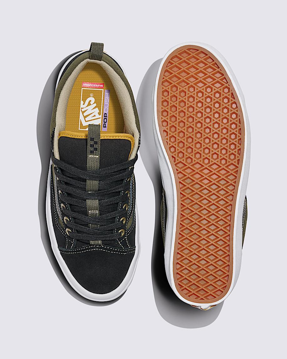 Skate Old Skool 36+ Shoe in Dan Green / Black| Vans US Product Image