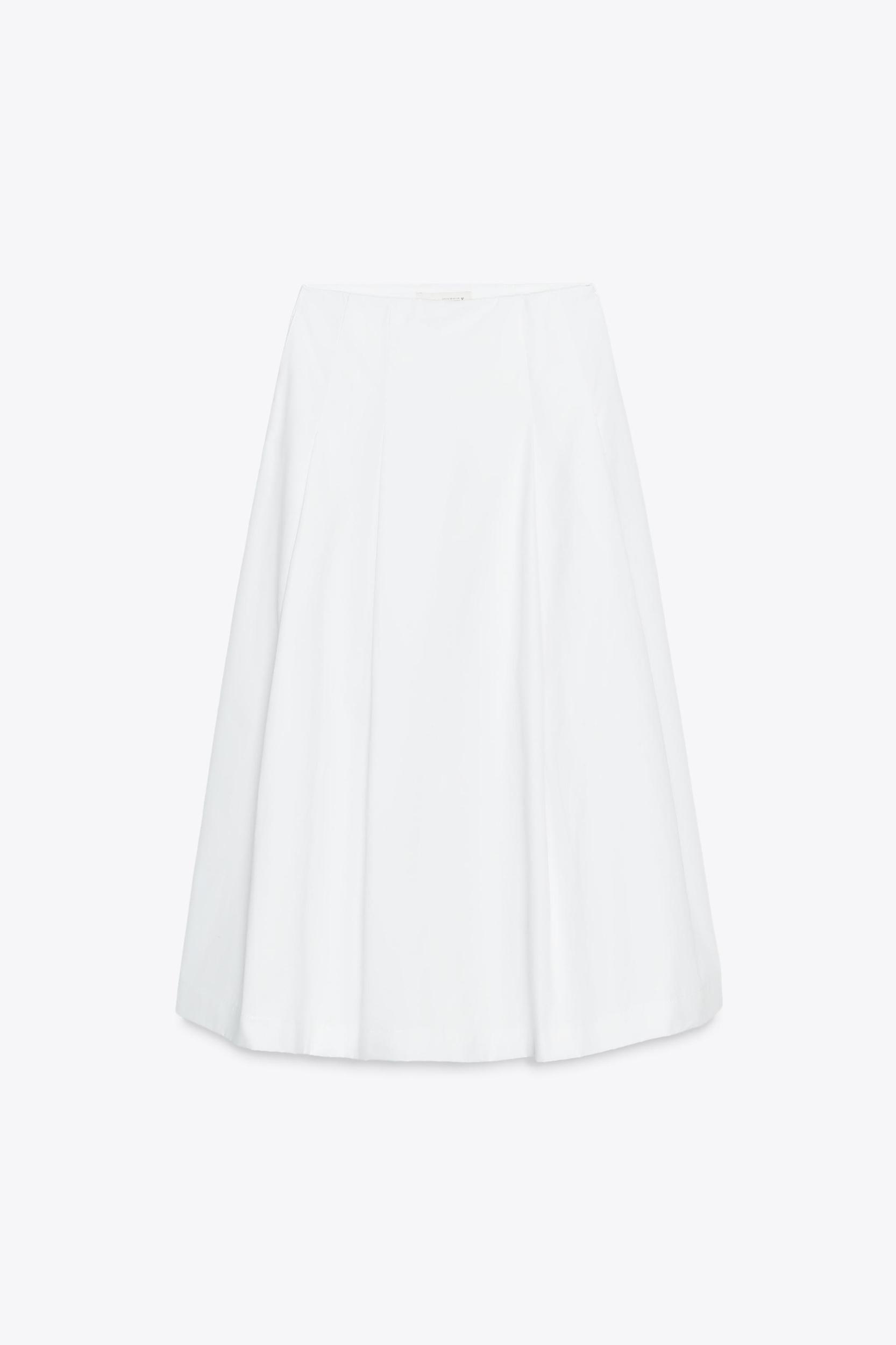 PLEATED MIDI SKIRT Product Image