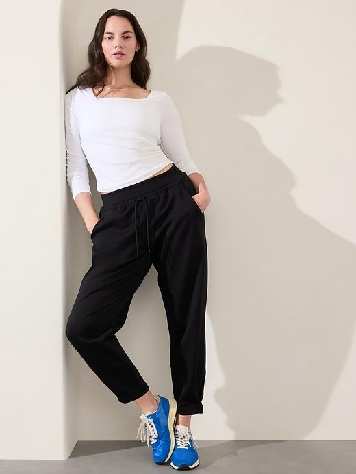 Signature Rib Square Neck Top Product Image