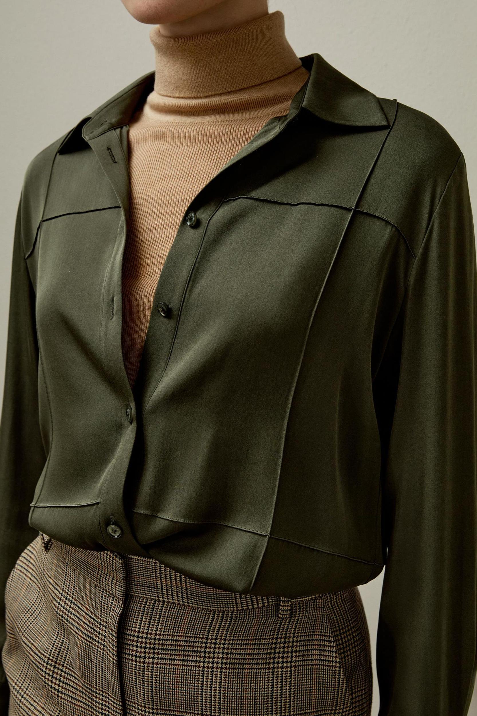 Sprezzatura Silk Blouse Product Image