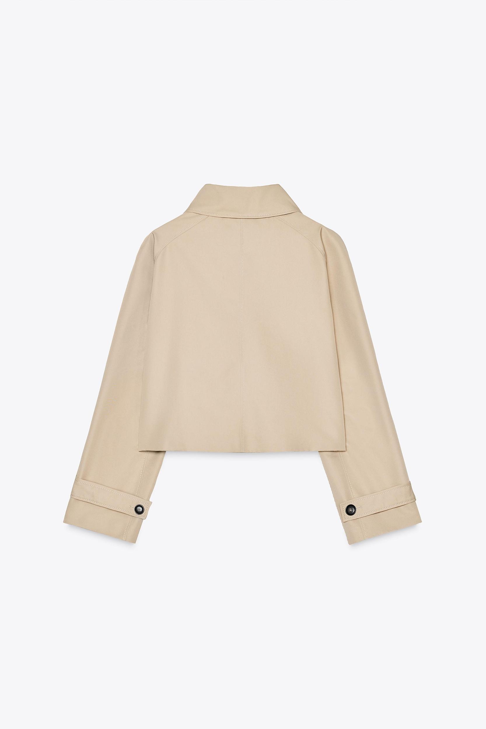 SHORT TRENCH COAT ZW COLLECTION Product Image