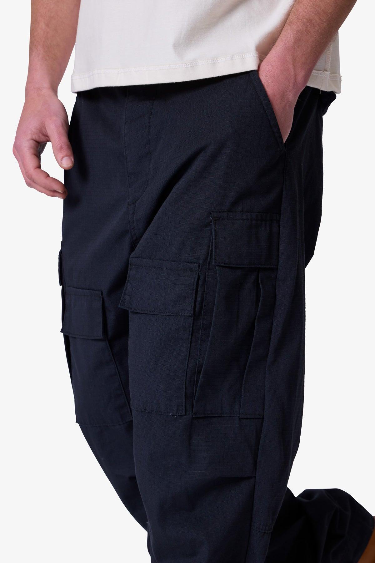 Ultra Baggy Cargo Pants - Black Product Image