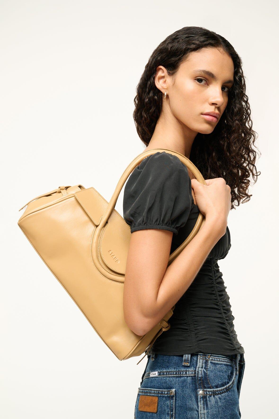 MAUDE SHOULDER BAG | CAMEL Product Image