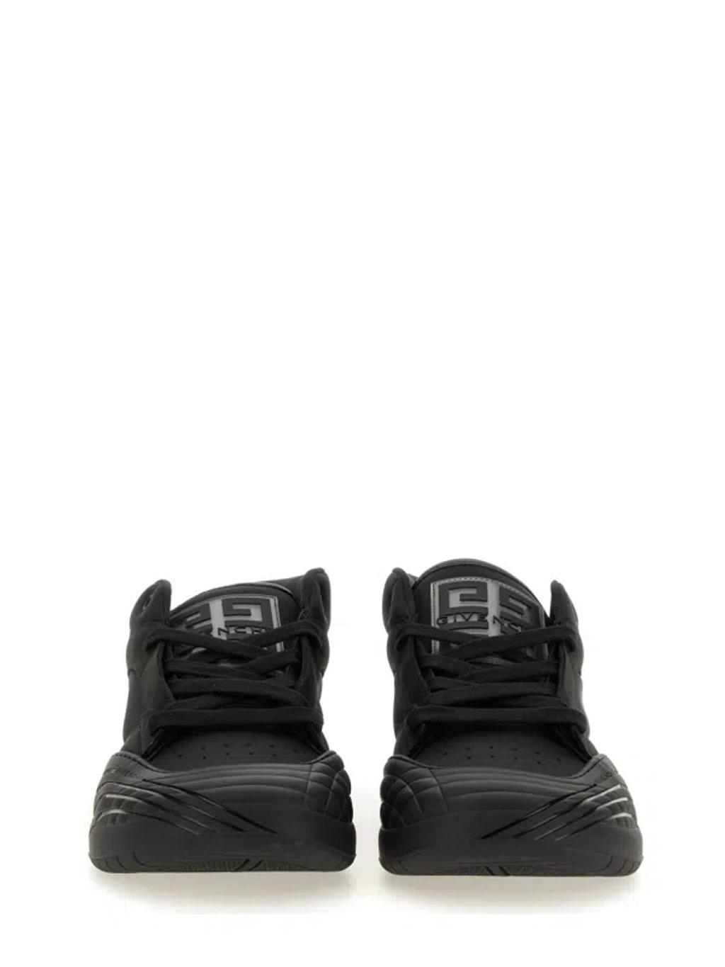 Black Skate Nubuck Sneakers Product Image