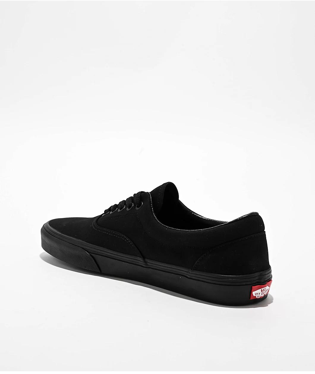Vans Era Classic All Black Skate Shoes Product Image