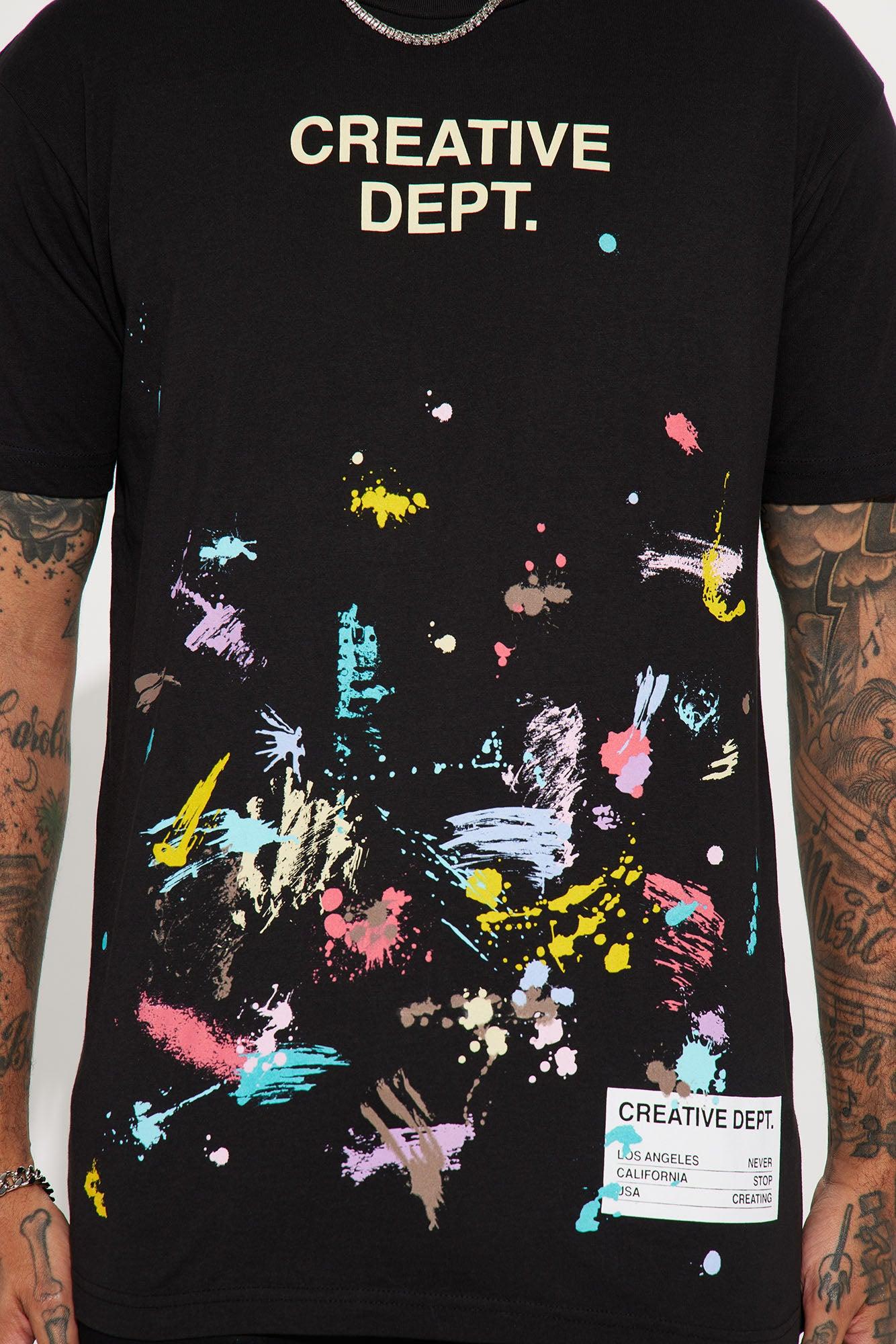 Creative Dept Short Sleeve Tee - Black Product Image