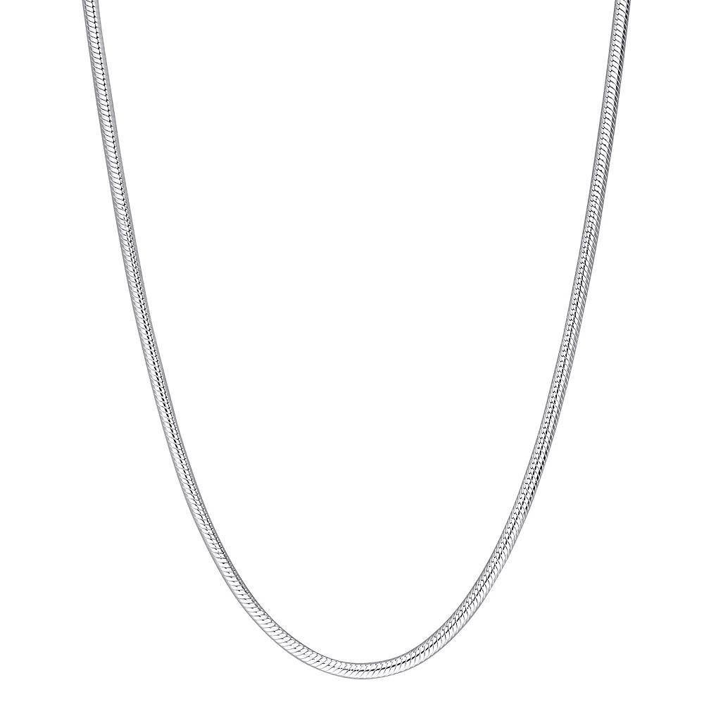 Stella Grace Men's Sterling Silver Snake Chain Necklace, Size: 20" Product Image