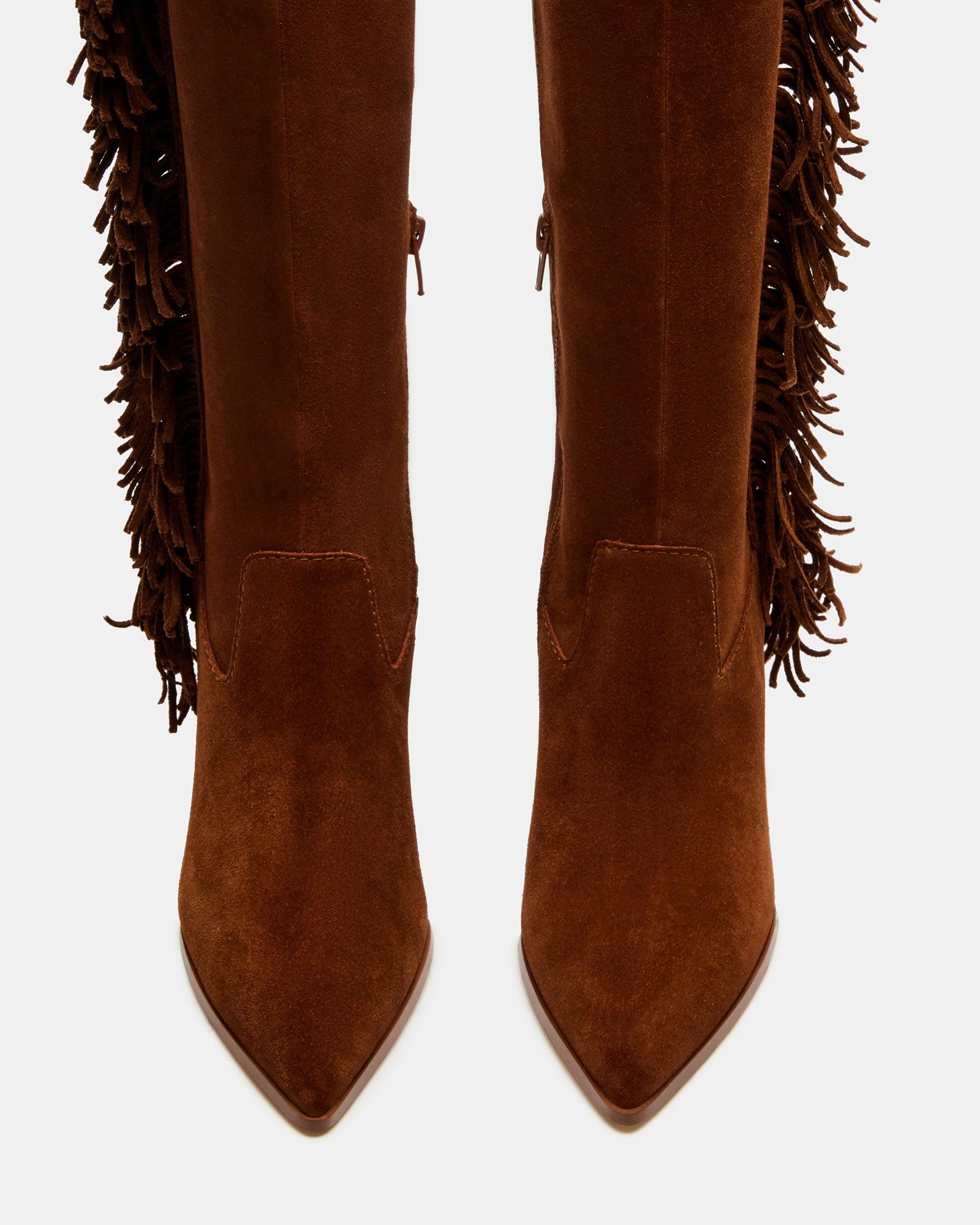 MANES CHESTNUT SUEDE Female Product Image