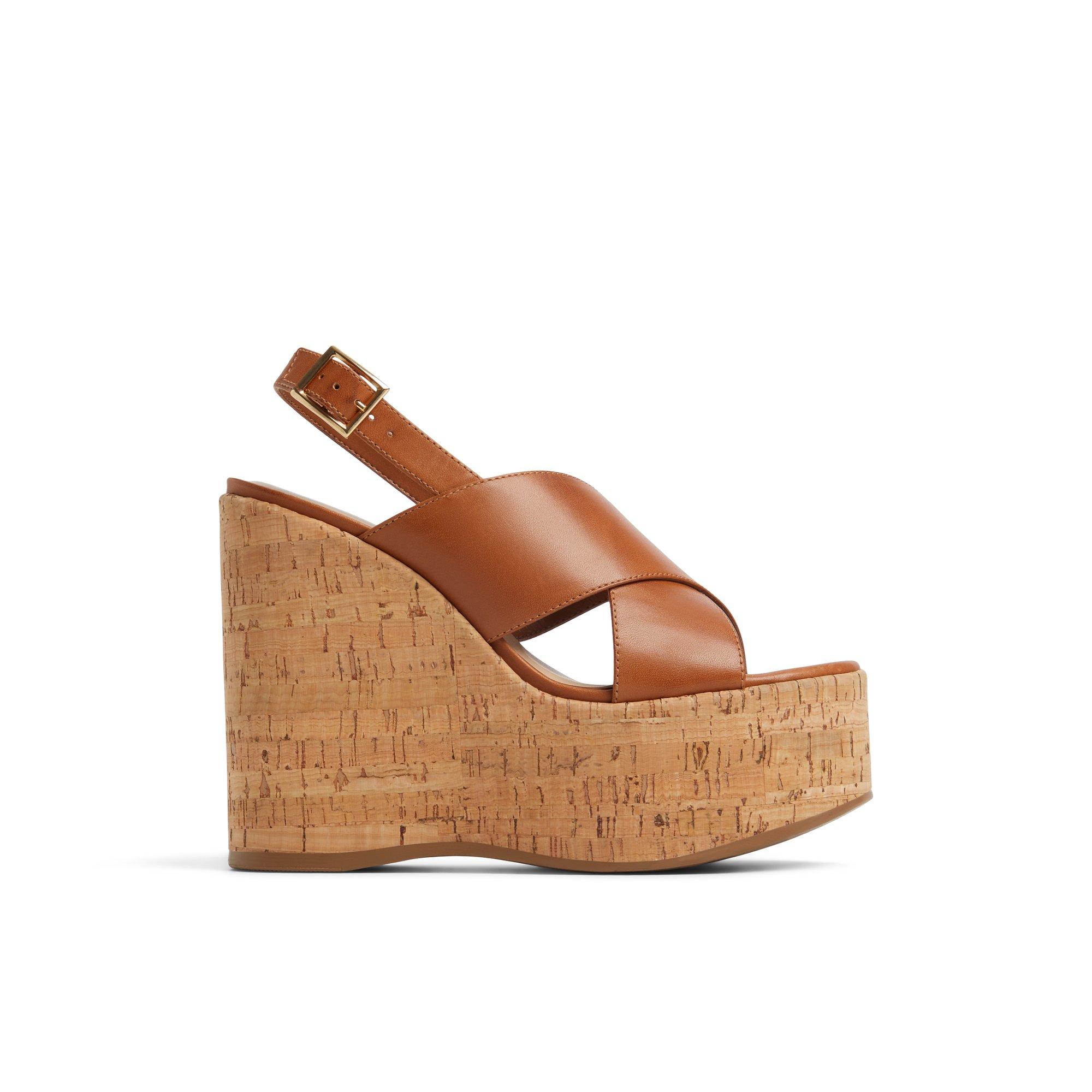 Sandcastle Light Brown Women's Platforms & Wedges | ALDO US Product Image