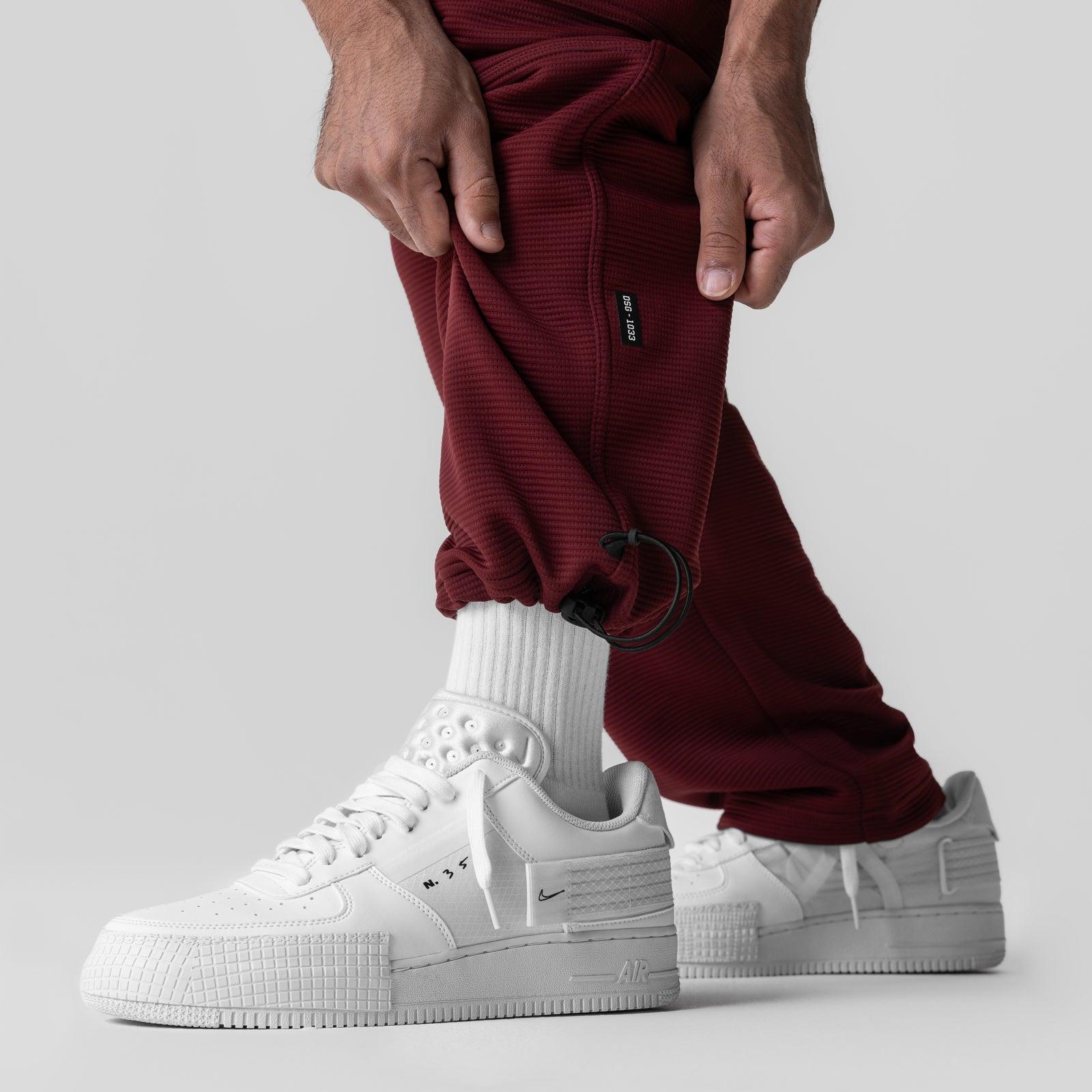 1033. Deltapeak® Cargo Cinch Jogger - Crimson Product Image