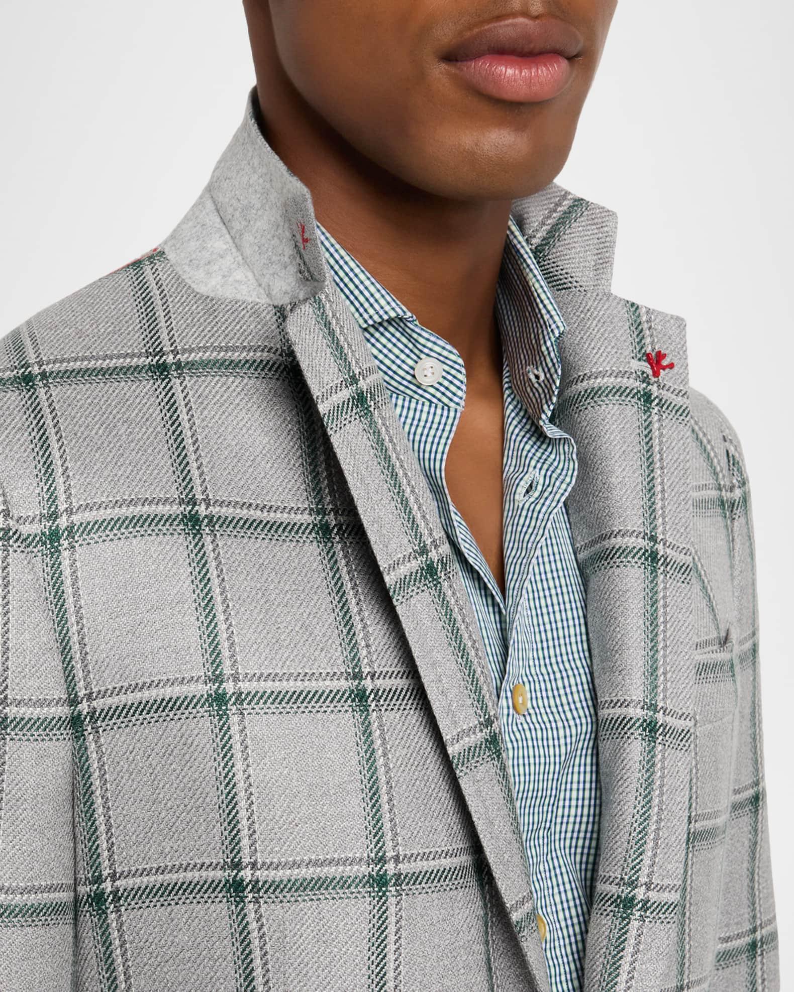 Men's Windowpane Sport Coat Product Image