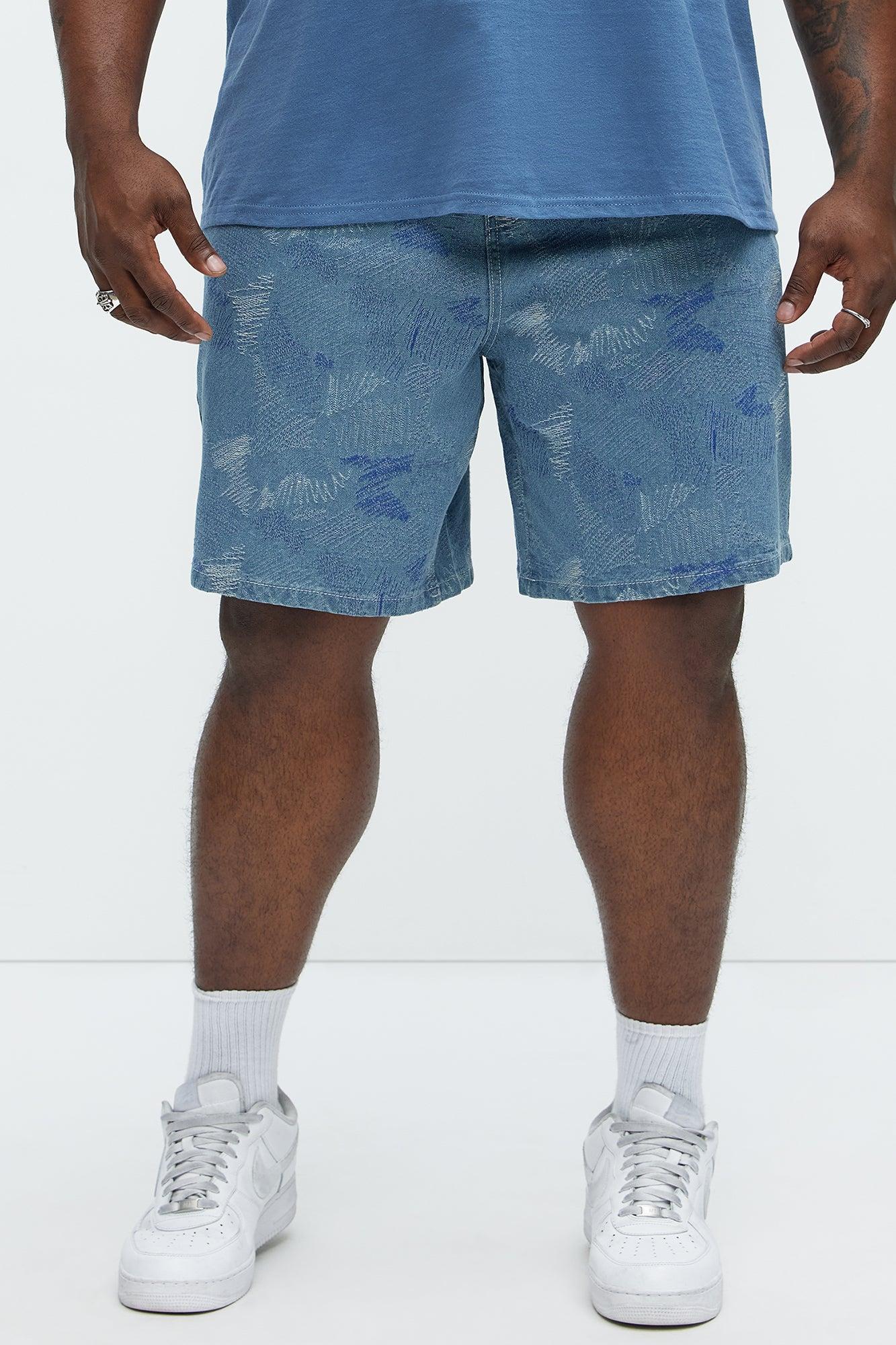 Dax Relaxed Denim Shorts - Light Wash Product Image