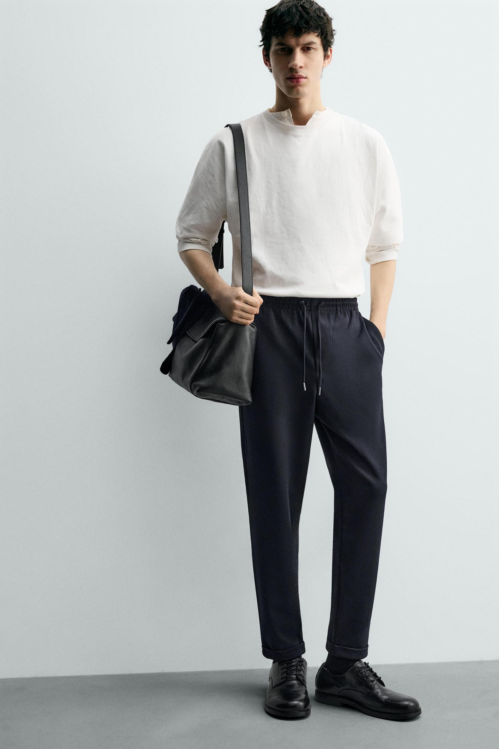 COMFORT NON-IRON JOGGER-WAIST PANTS Product Image