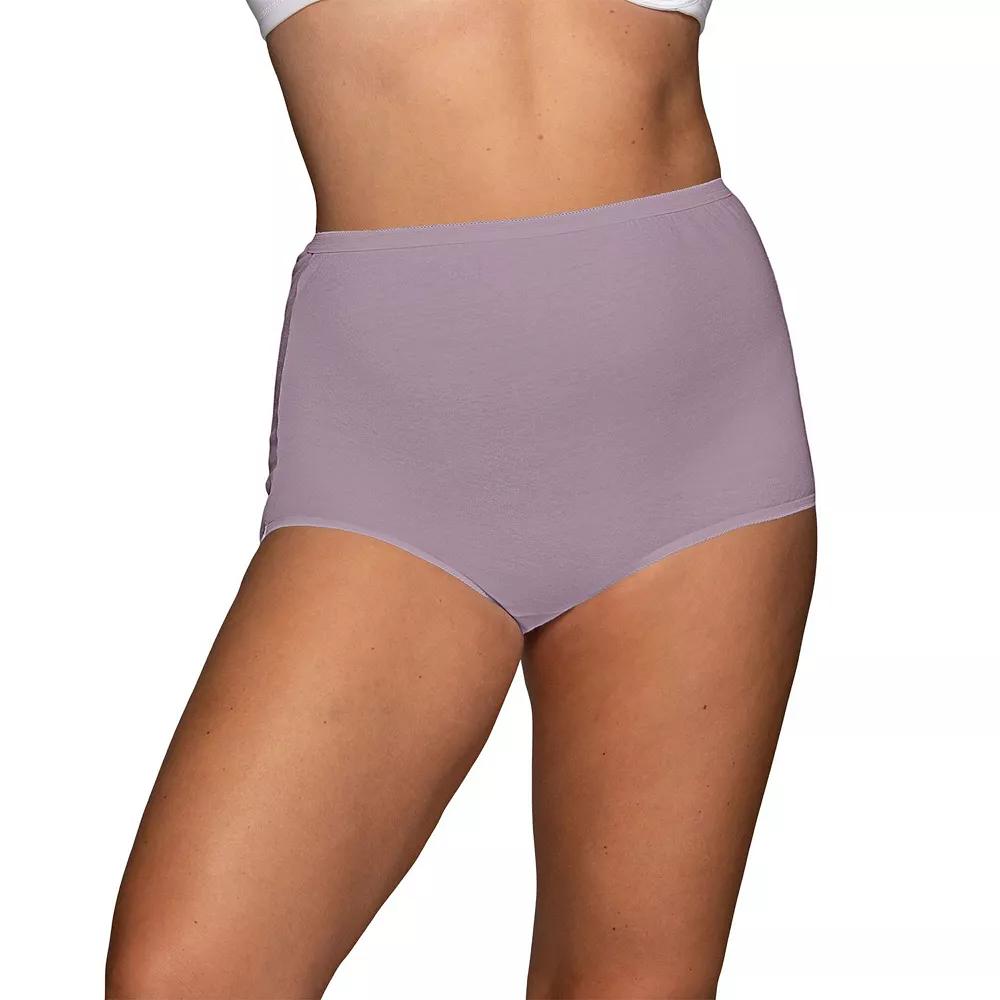 Vanity Fair Lingerie® Perfectly Yours Ravissant Tailored Cotton Brief 15318, Women's, Soft Purple Product Image