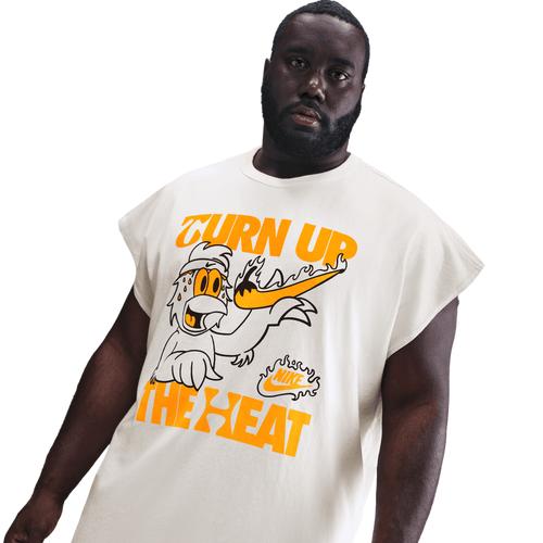 Nike Mens Nike NSW Hot Ones Sleeveless T-Shirt - Mens Sail/Multi Product Image