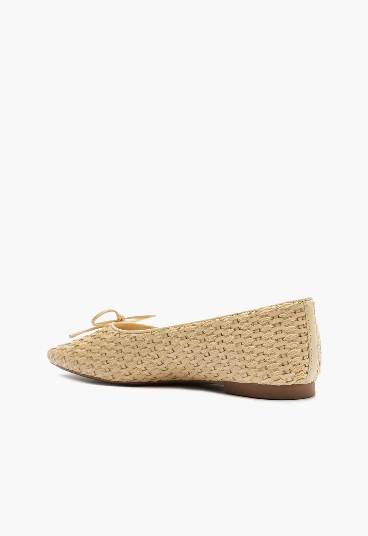 Arissa Straw Ballet Flat Product Image