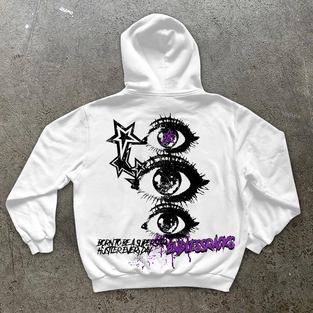 Sopula Vintage Endless The Hustler Superstar Graphics Pocket Hoodie Product Image