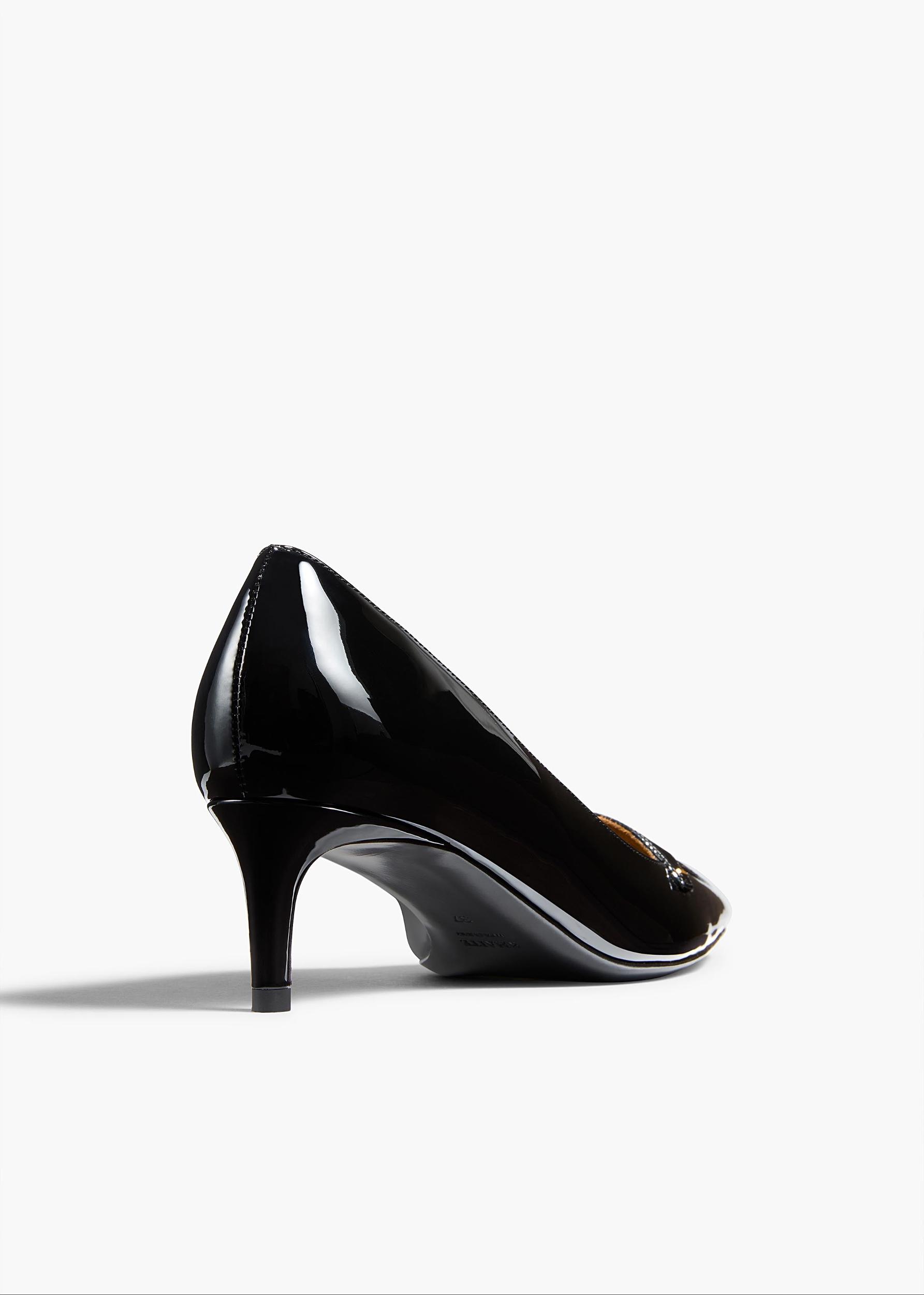 Celia Pump in Black Patent Leather Product Image