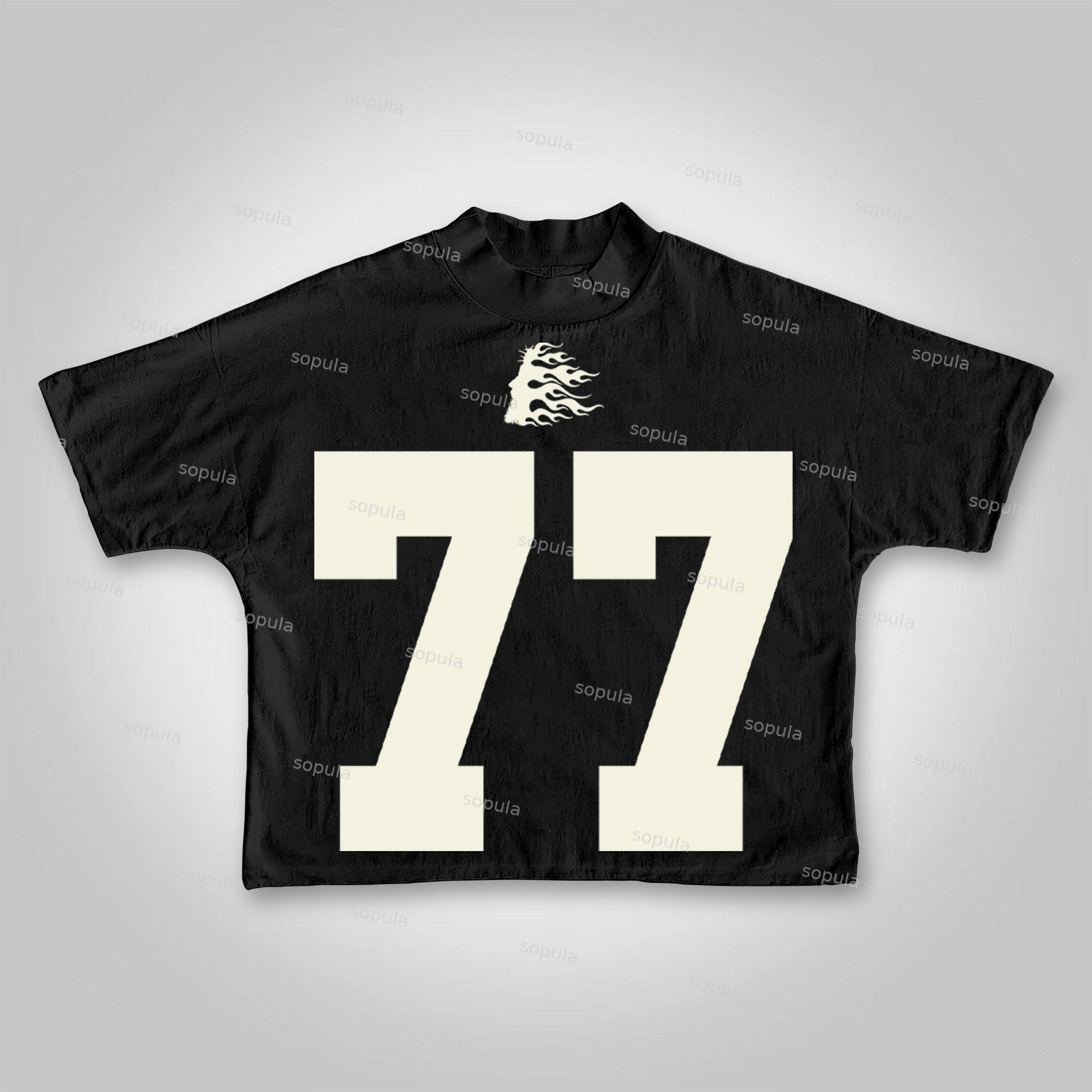 Sopula Saved By Jesus No. 77 Graphics Cropped T-shirts Product Image