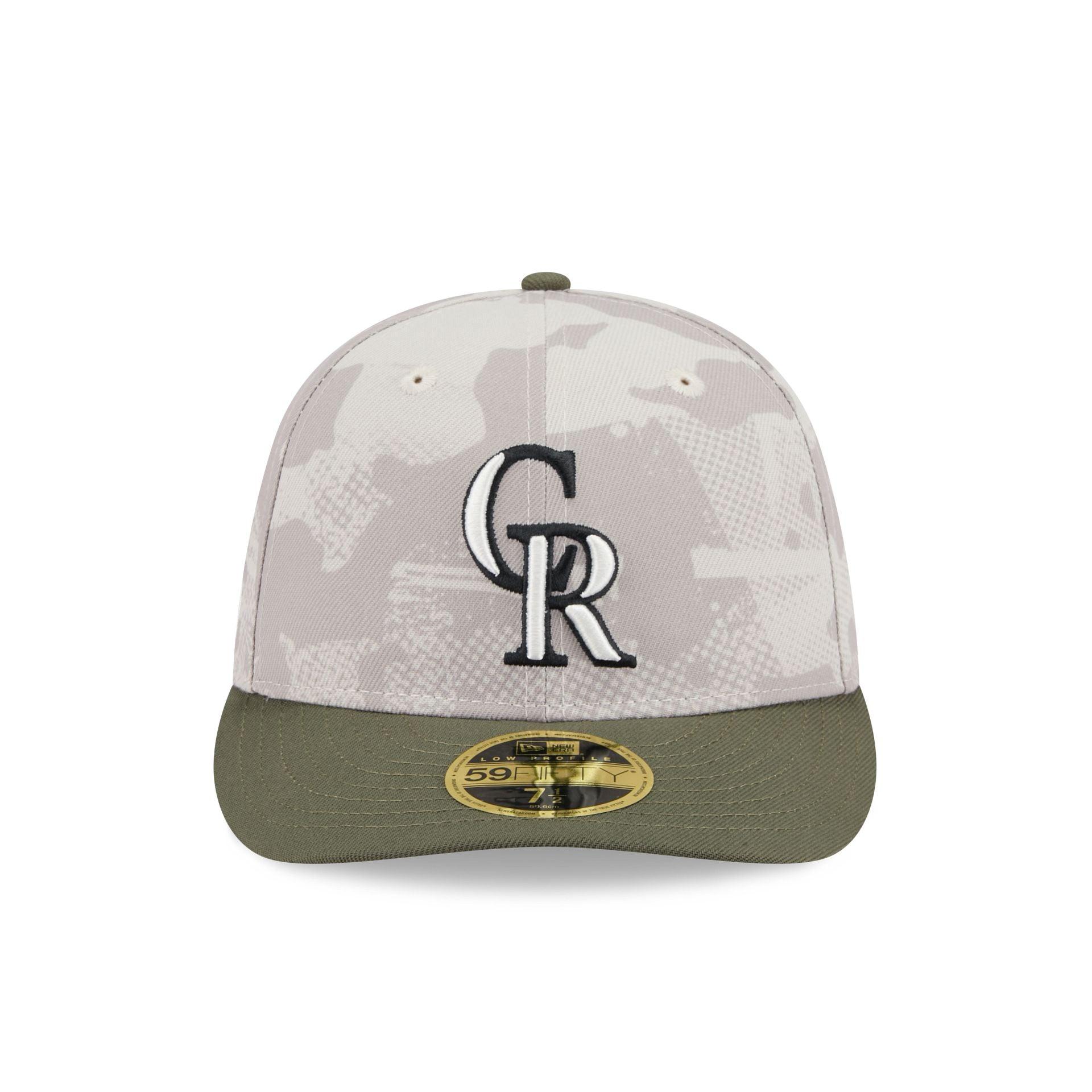 Colorado Rockies Armed Forces Day 2025 Low Profile 59FIFTY Fitted Hat Male Product Image