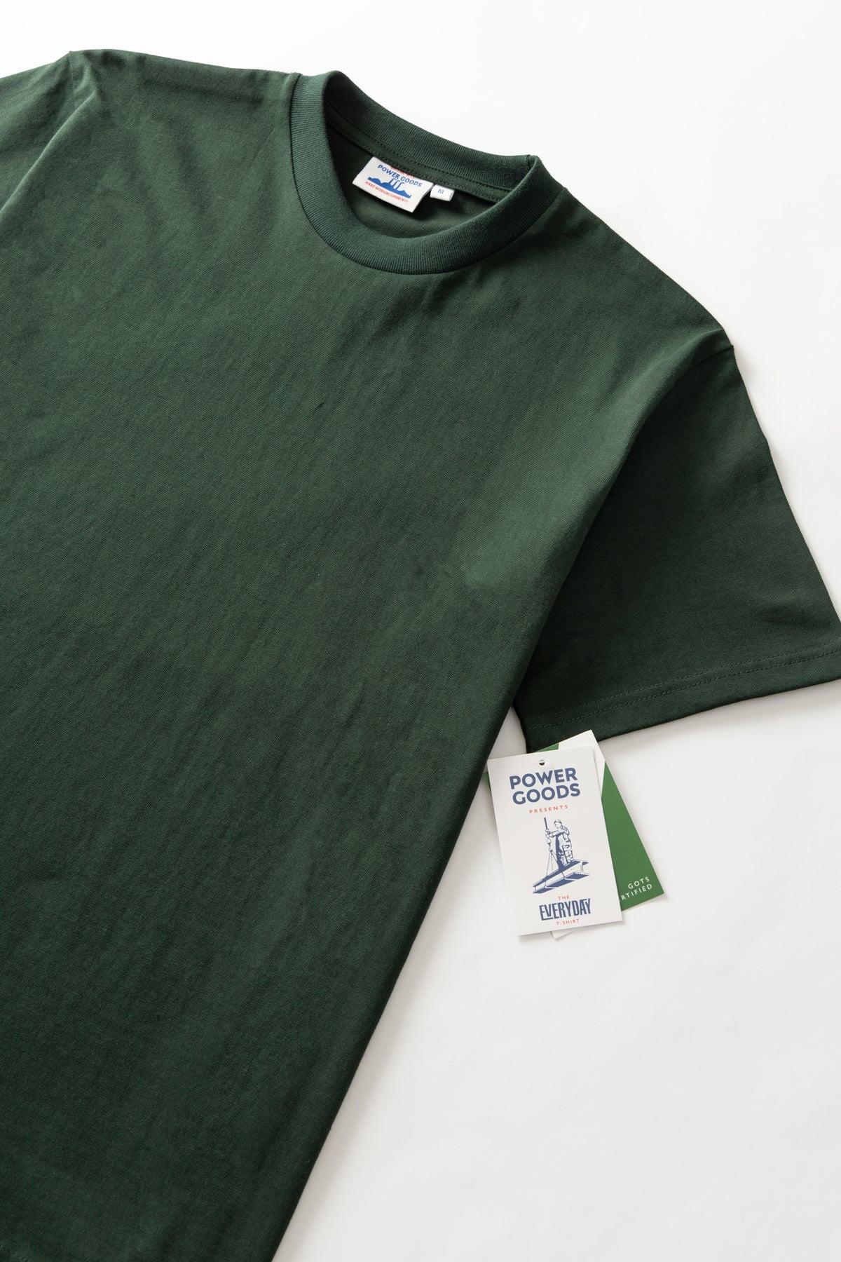 Power Goods - Everyday Tee - Forest Green Product Image