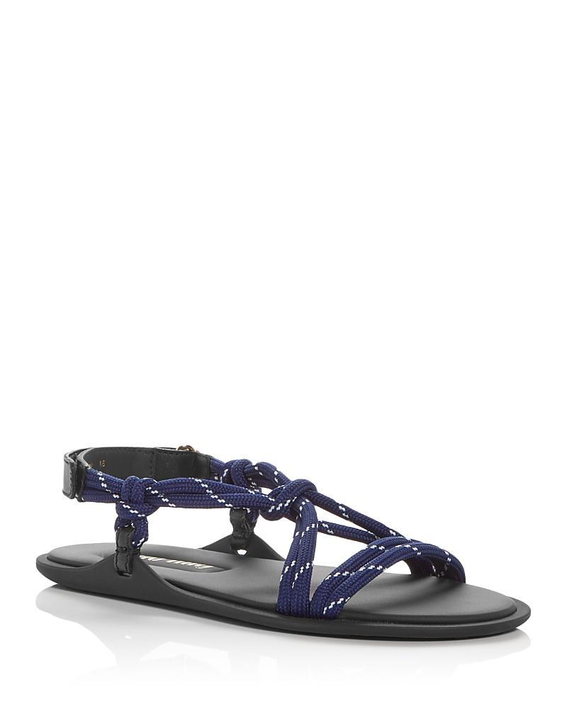 Womens Riviere Cord and Leather Sandals Product Image