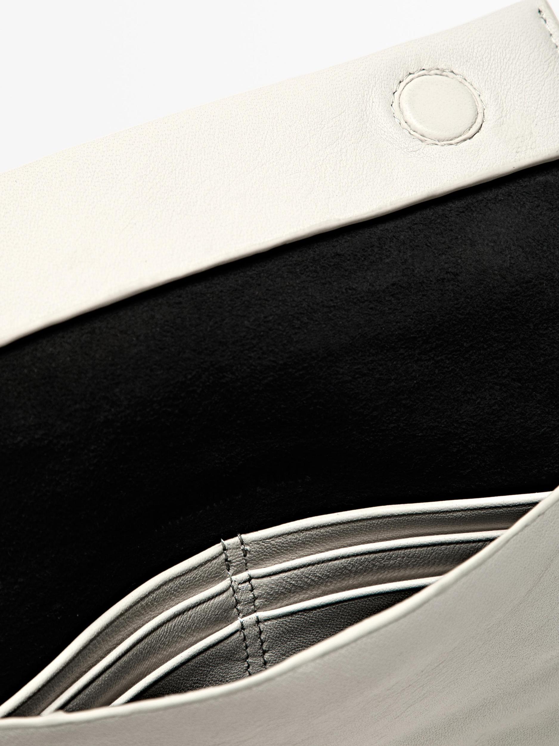 Nappa leather mini crossbody bag Product Image