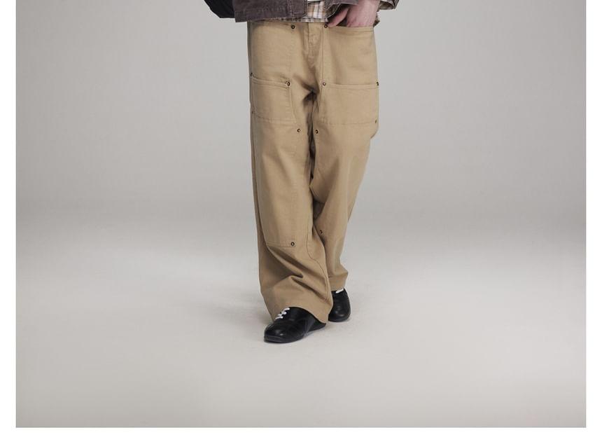 Washed Stand-Collar Loose Jacket Product Image