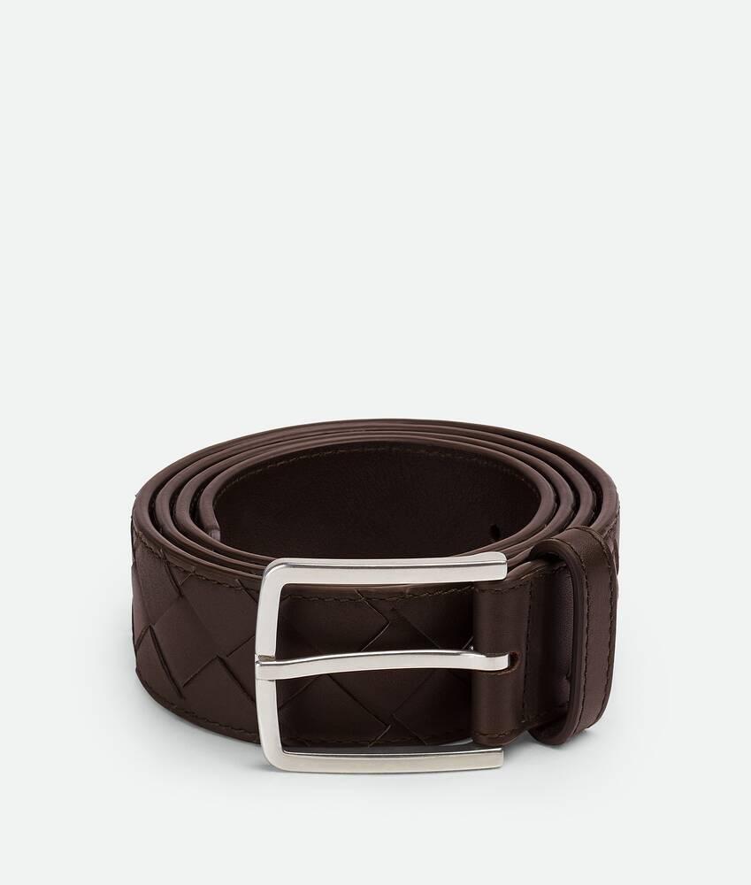 Men's Intrecciato Belt in Fondant Product Image